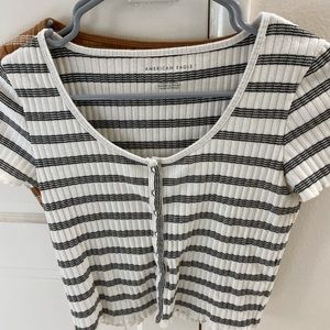 Moving sale - American eagle ribbed cropped tops bundle